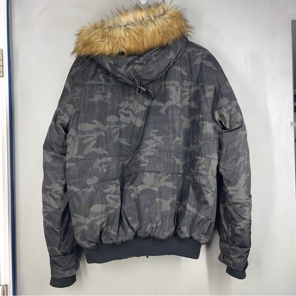 NOIZE Regular Fit Hooded Bomber Jacket Men Size Large - Picture 9 of 16